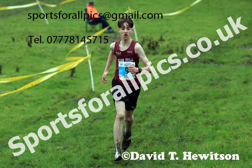 Boys under-15s 2023 NECAA Cross Country Relays, Thornley Hall Farm, Peterlee, County Durham. Photo: David T. Hewitson/Sports for All Pics